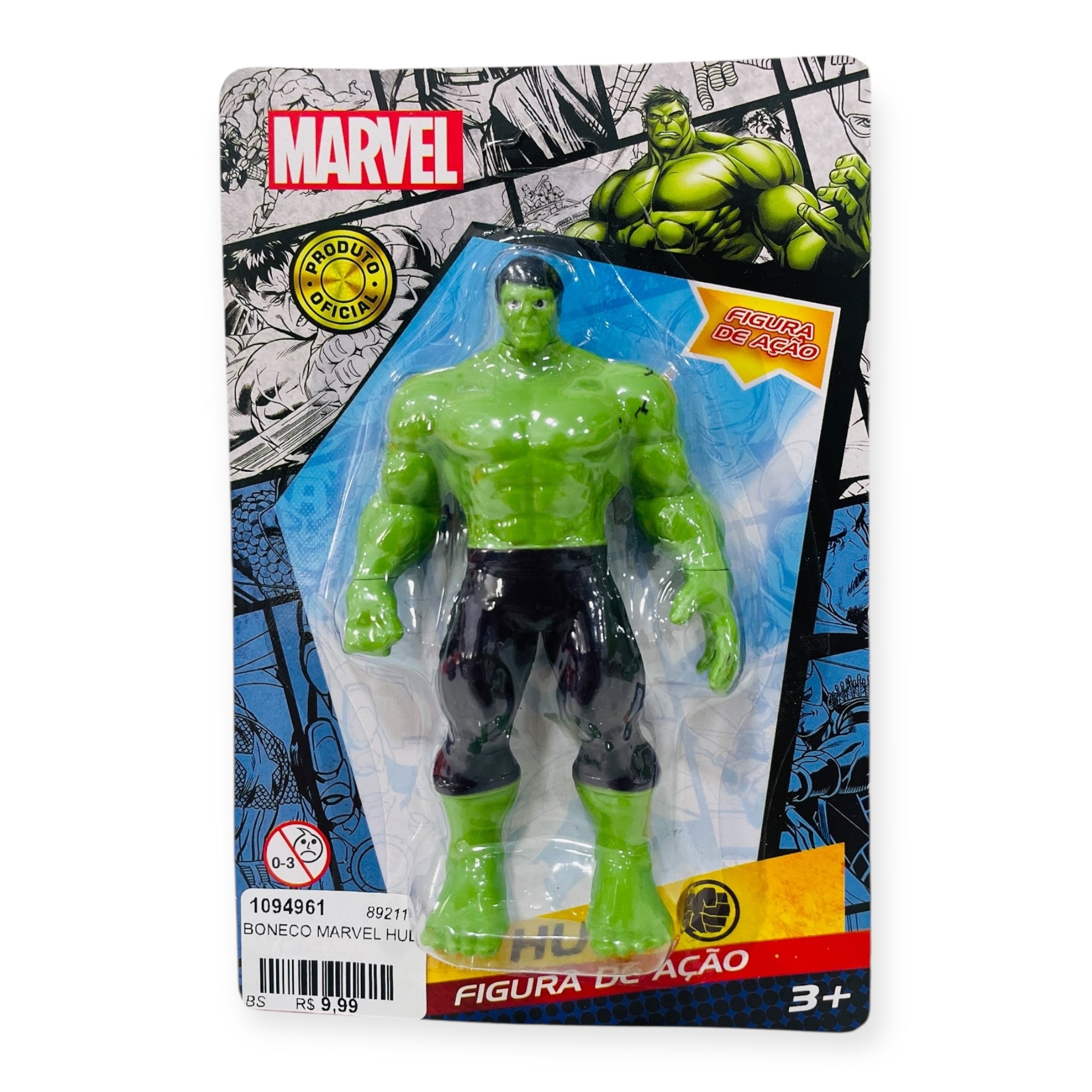 Boneco Marvel Hulk All Seasons 10.5 Cm