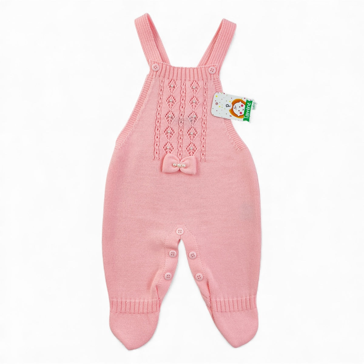 Jardineira Tamine Baby Maria Carolina 2 Peças