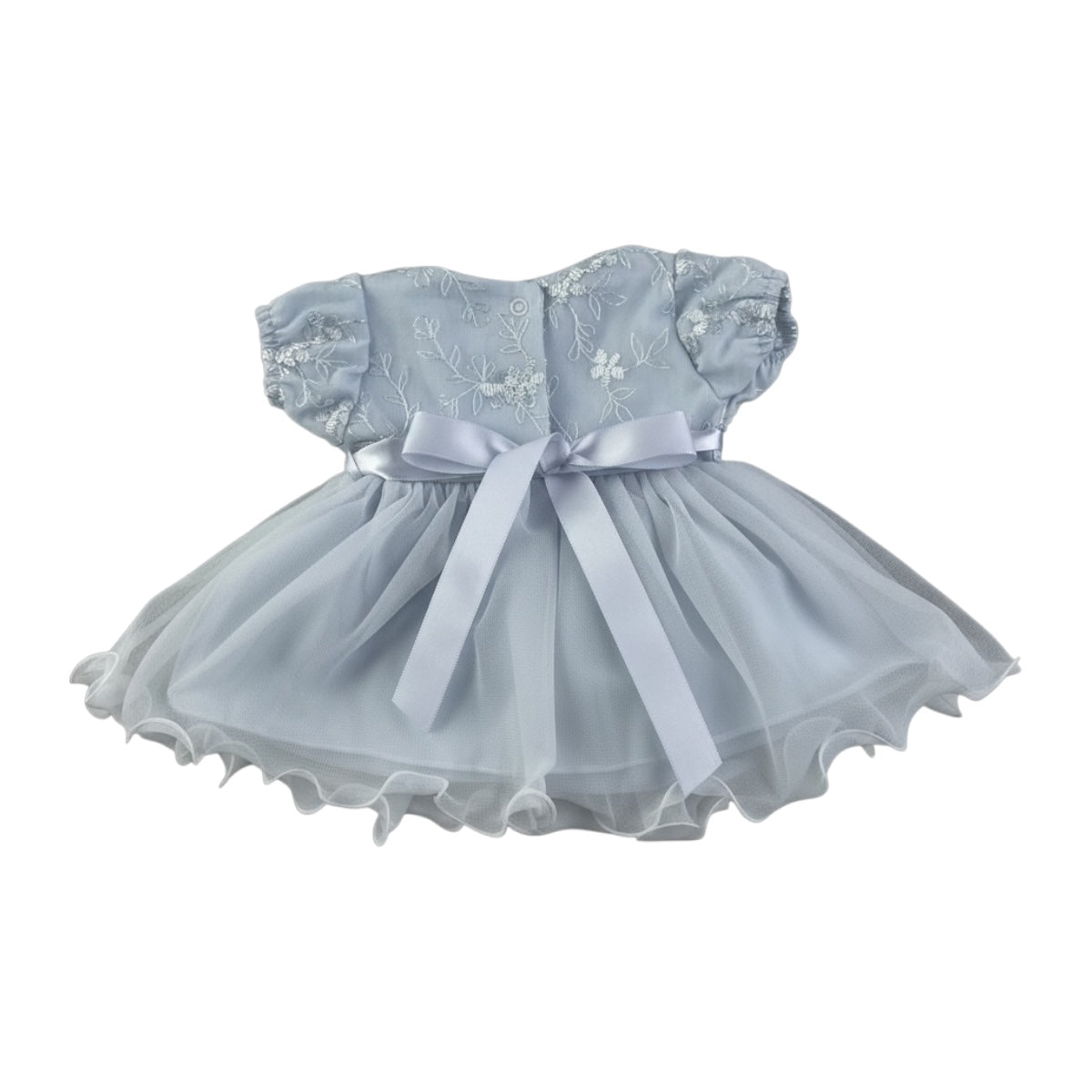 Saída Maternidade Fem Djiele Vestido Em Tule Com Cinto Em Perola