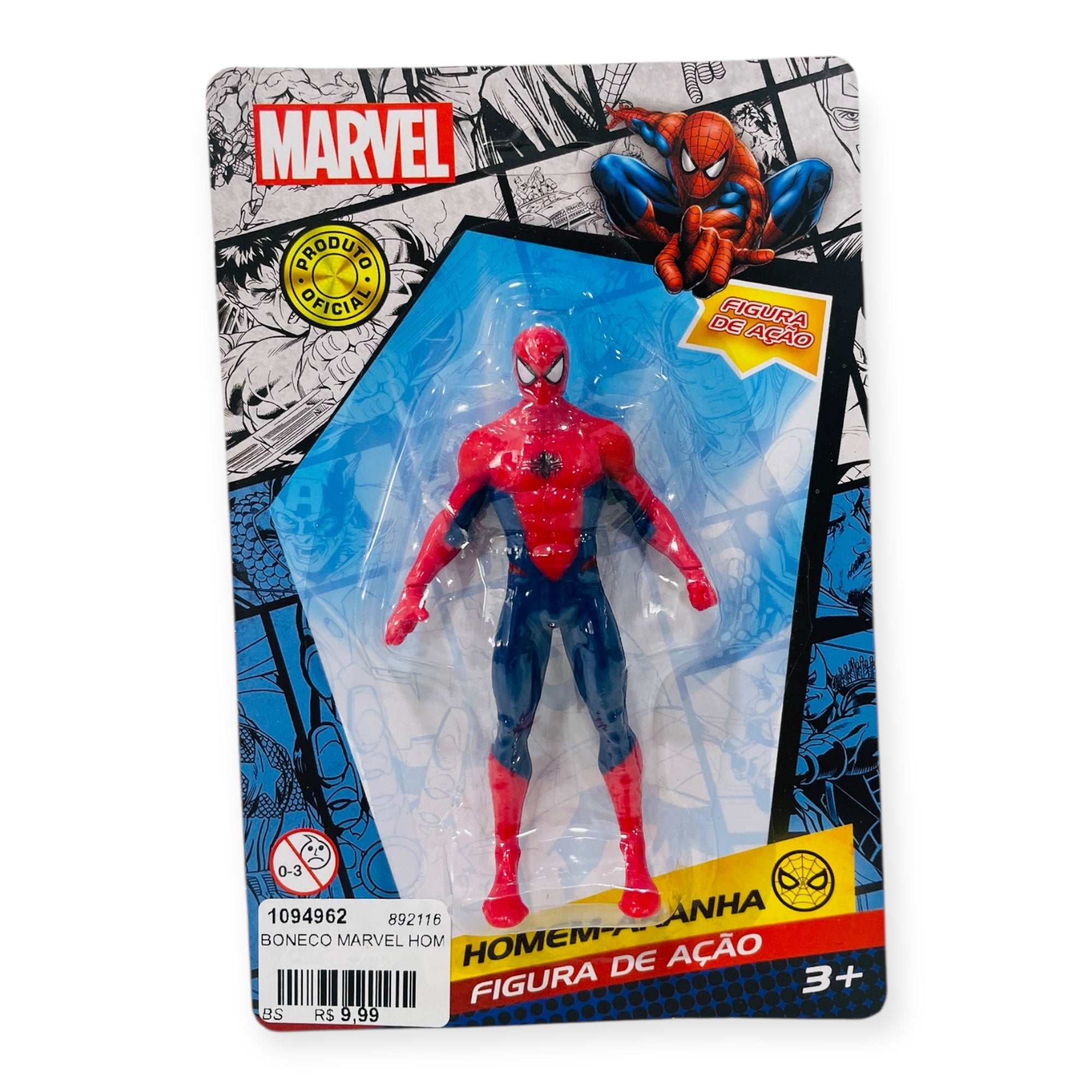 Boneco Marvel Homem Aranha All Seasons 9.5 Cm