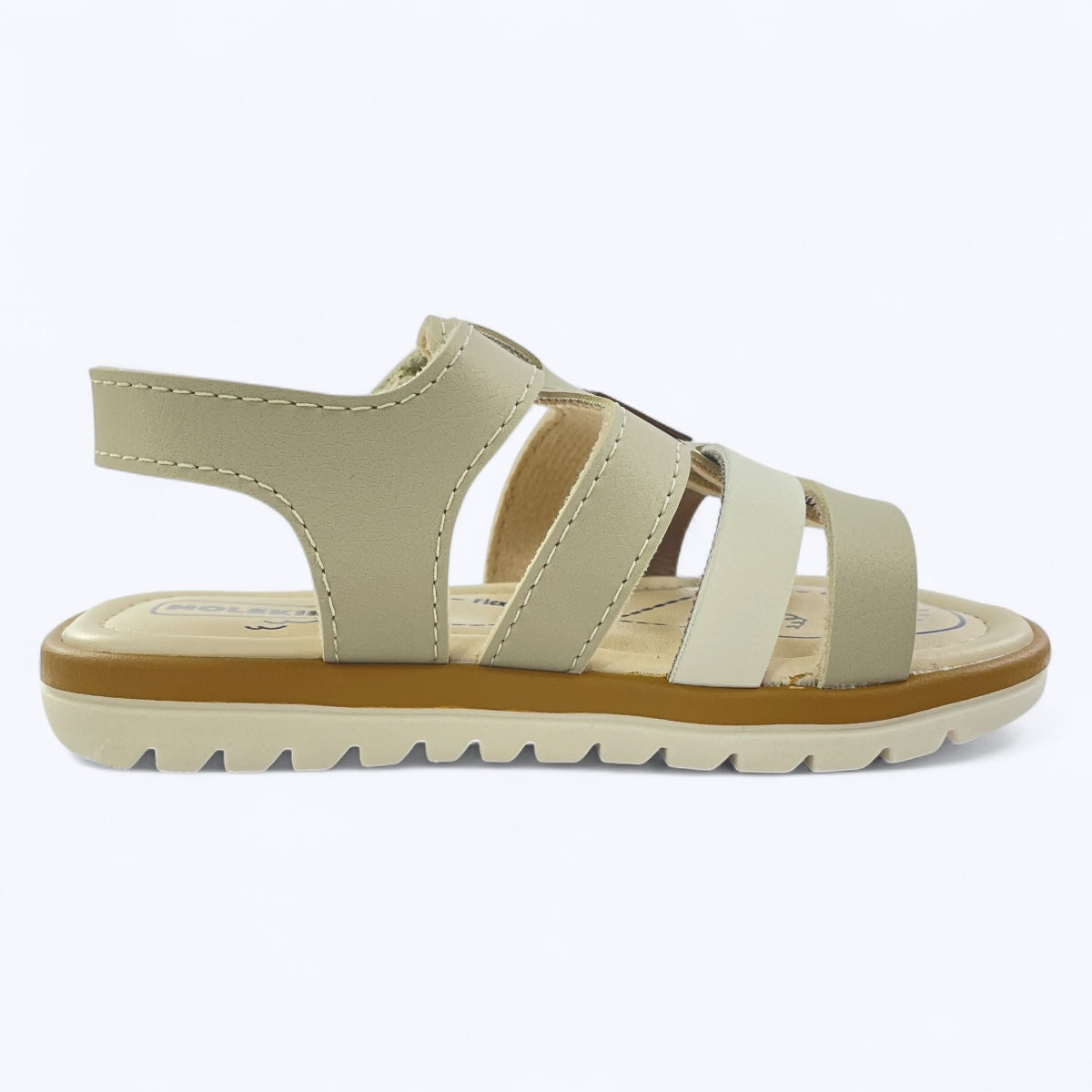 Papete Sandália Infantil Molekinho Casual Conforto Estilo