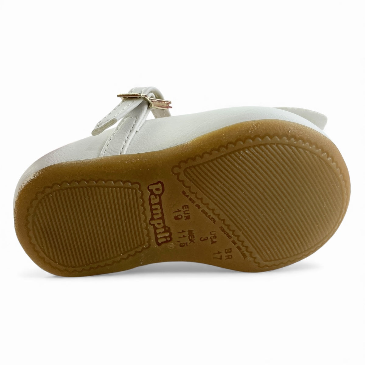 Sapatilha Infantil Angel Laço Pérolas