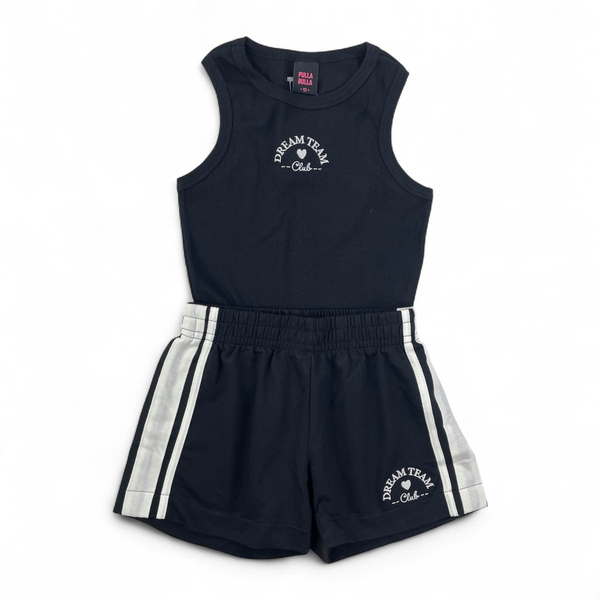 Conjunto Pulla Bulla Infantil Regata e Shorts Esportivo para Passeio ou Escola