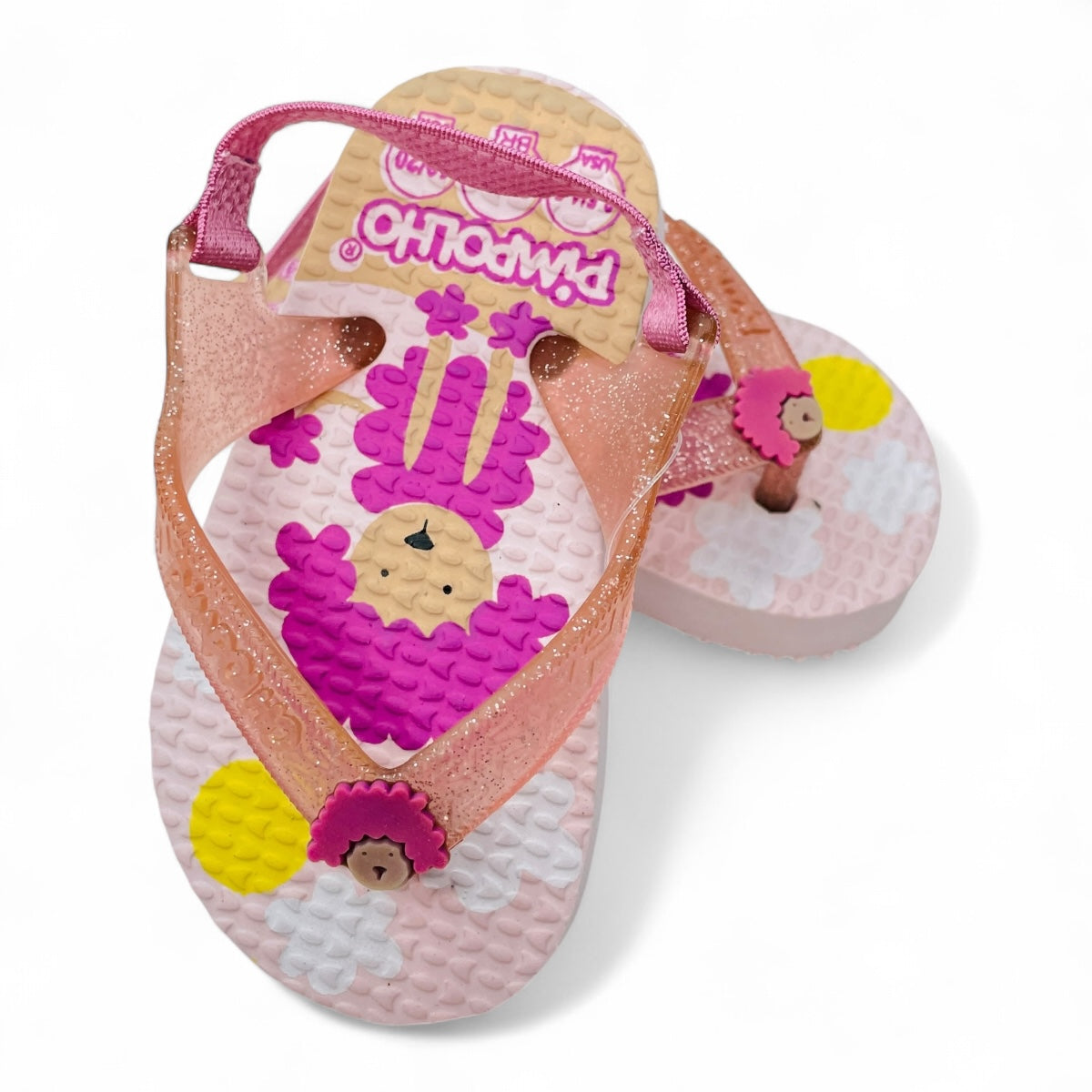 Sandália Pimpolho Baby Menina Praiana Poodle