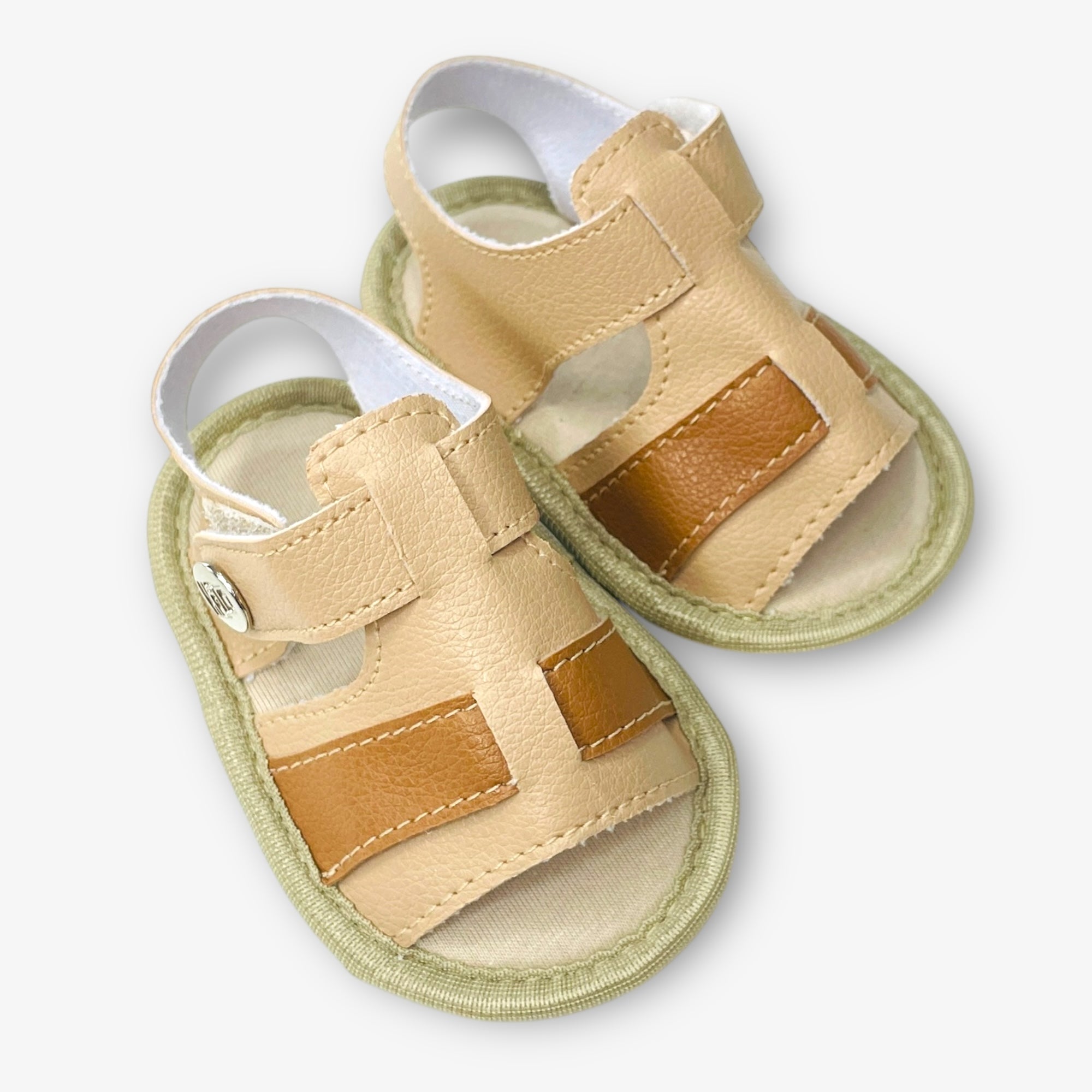 Sandália Bebê Keto Baby  Bicolor