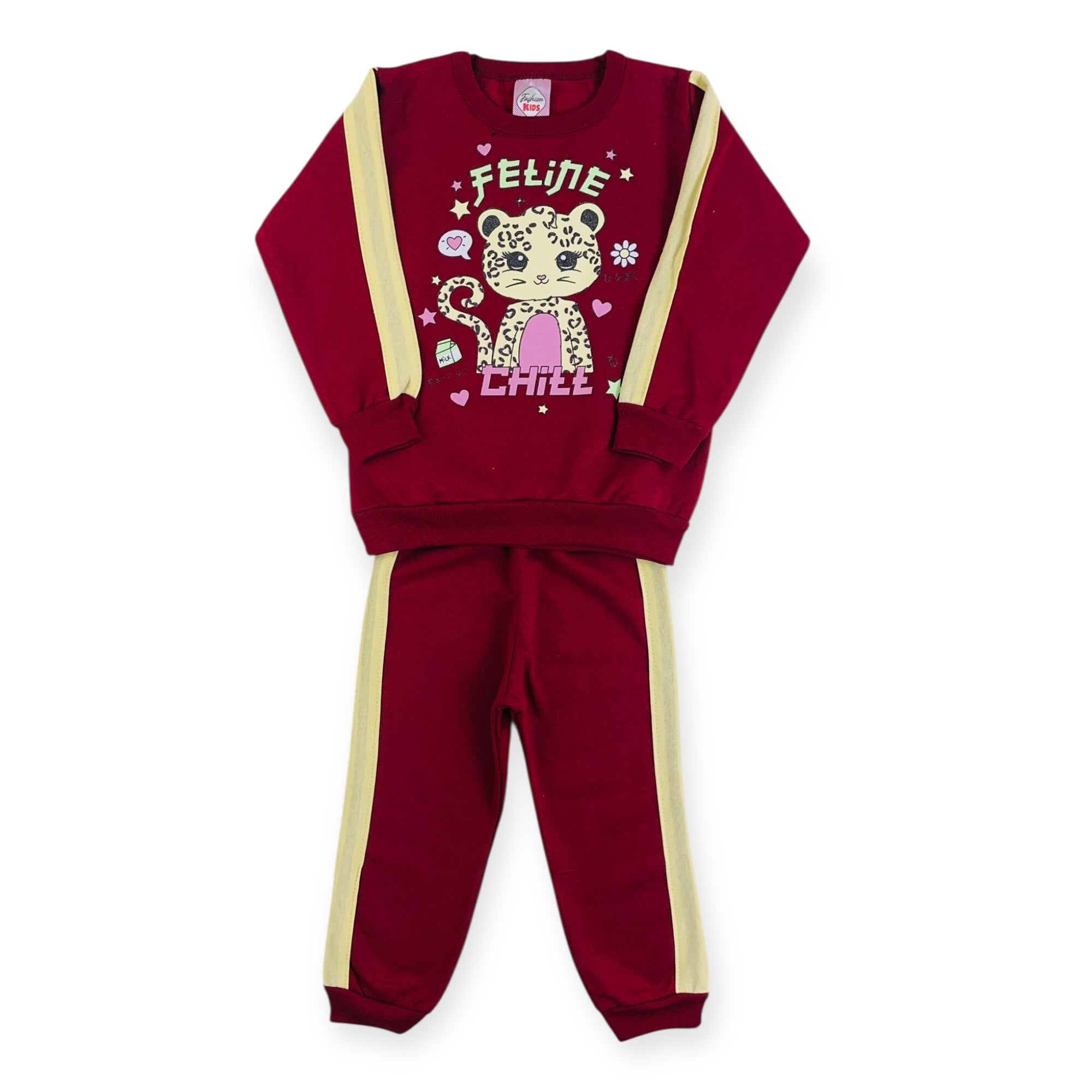 Conjunto Fashion Kids Feline Chill
