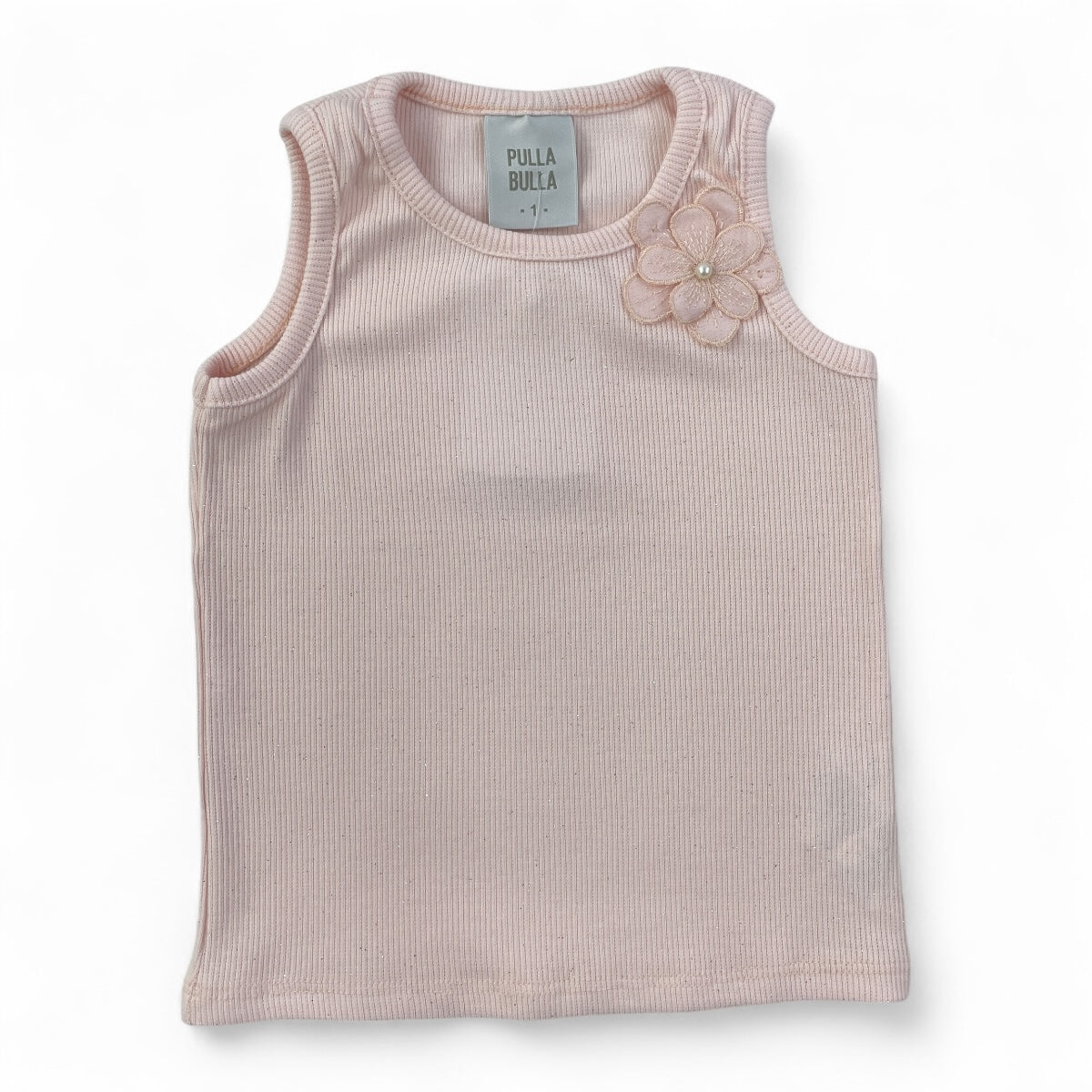 Blusa Pulla Bulla Infantil Menina Canelada Com Glitter