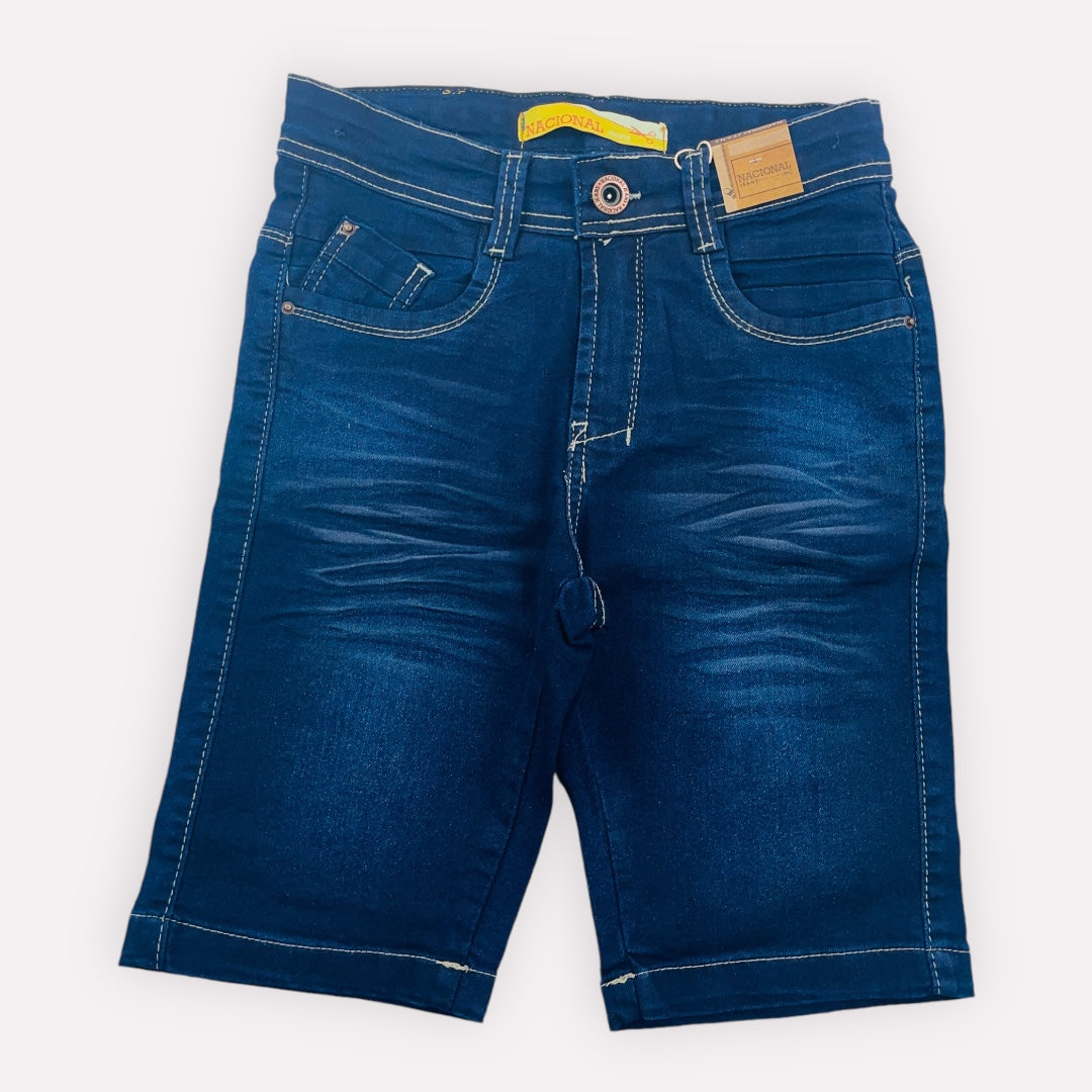 Bermuda Juvenil Nacional Jeans Básica