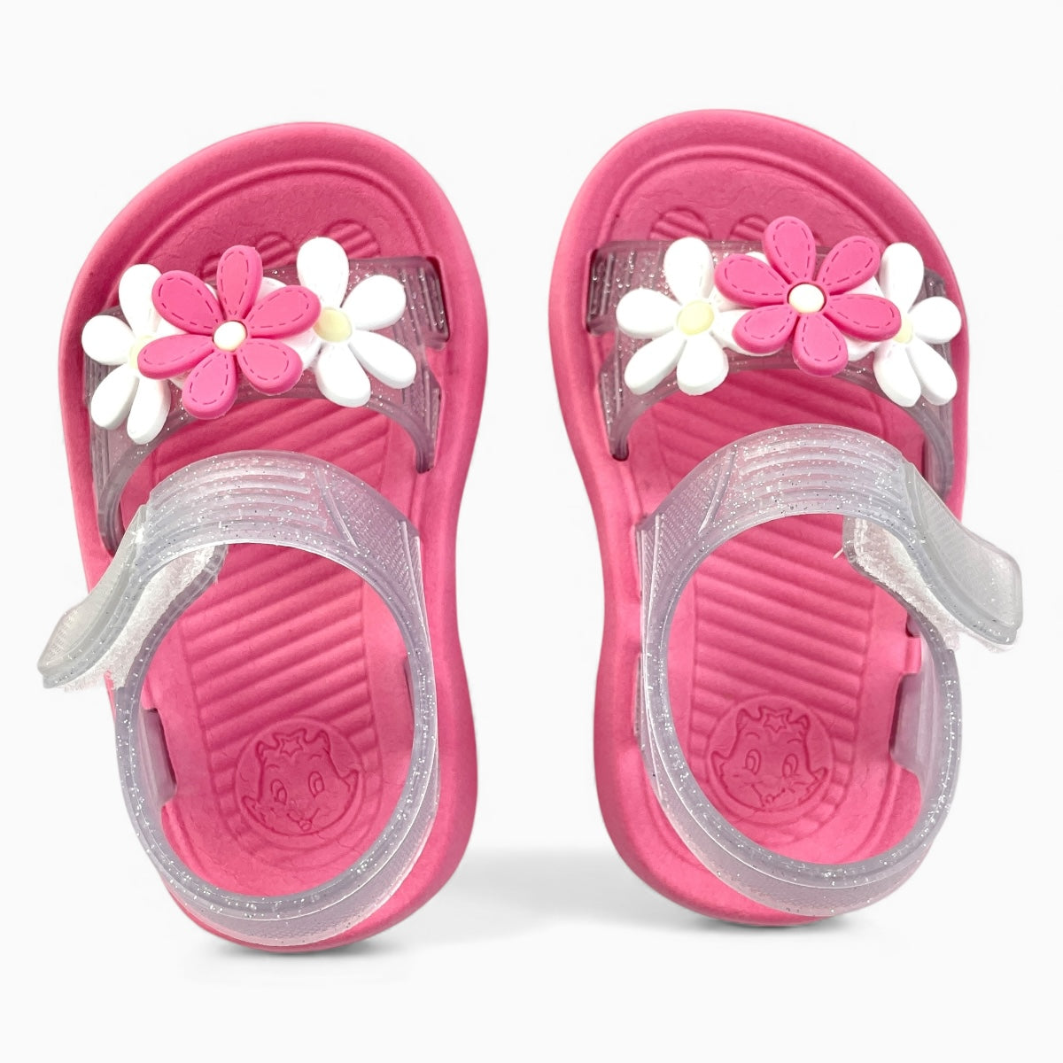 Sandália Infantil Keto Baby Flores Conforto Calce Fácil