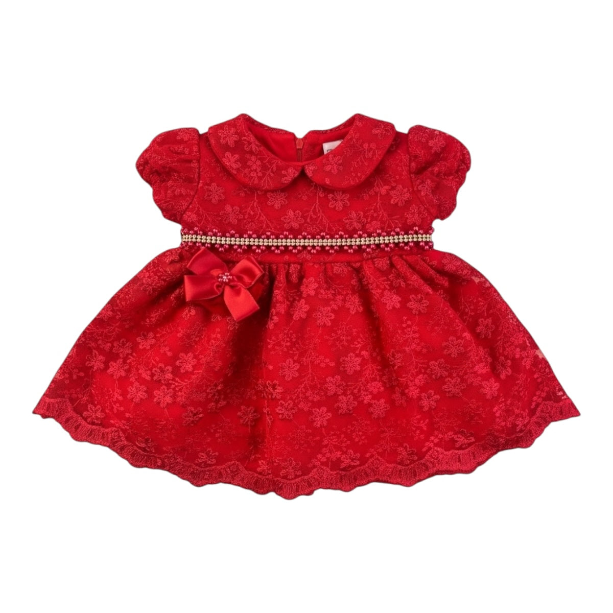 Saída De Maternidade Djiele Renda Delicada 4 Peças