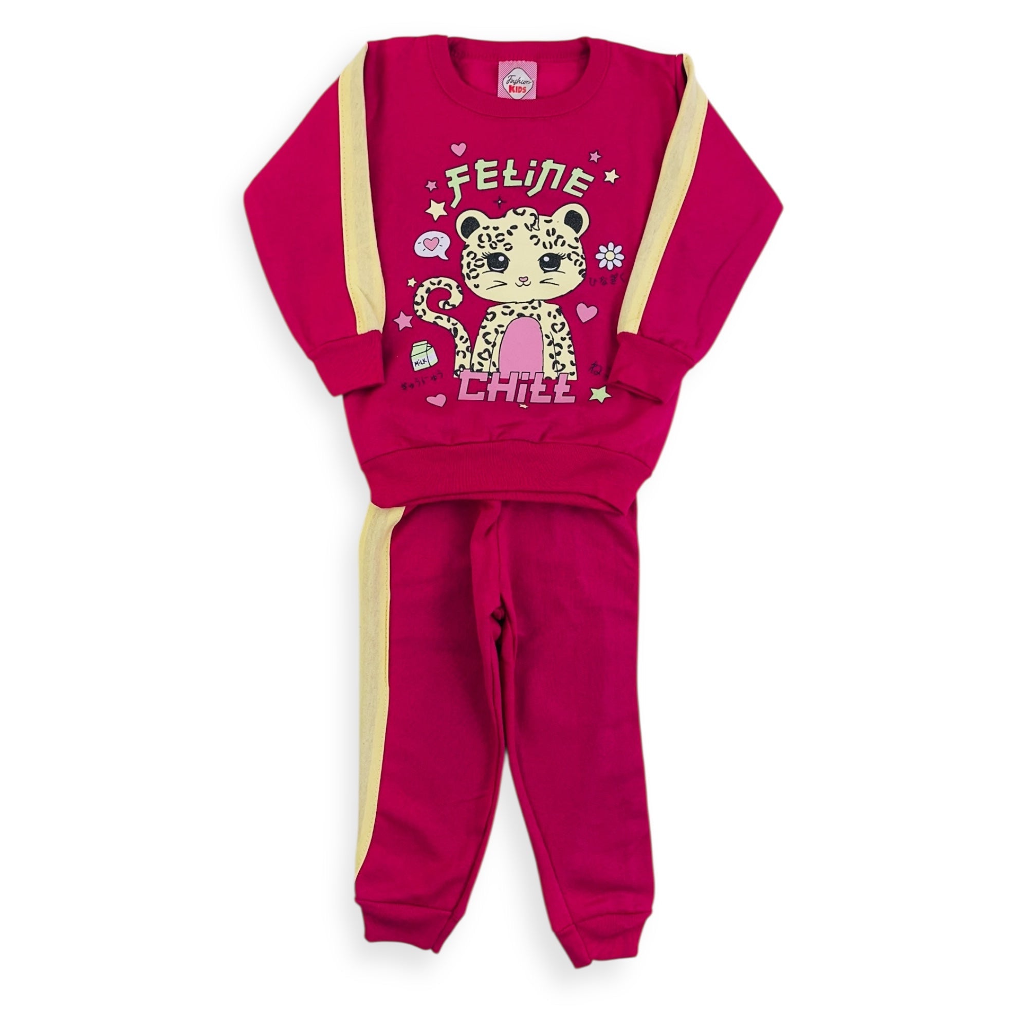 Conjunto Fashion Kids Feline Chill