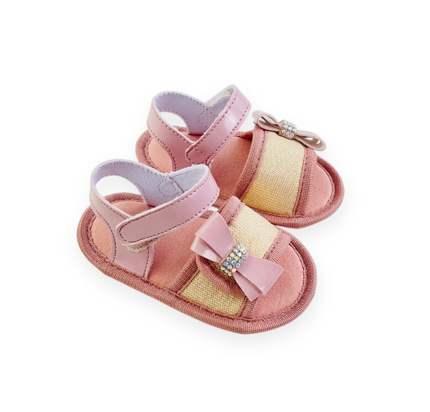 Sandália Bebê Keto Baby Laco Pérolas