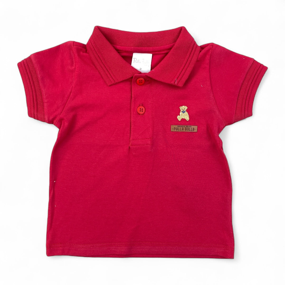 Camisa Polo Infantil Pulla Bulla Estilo Casual Bebê