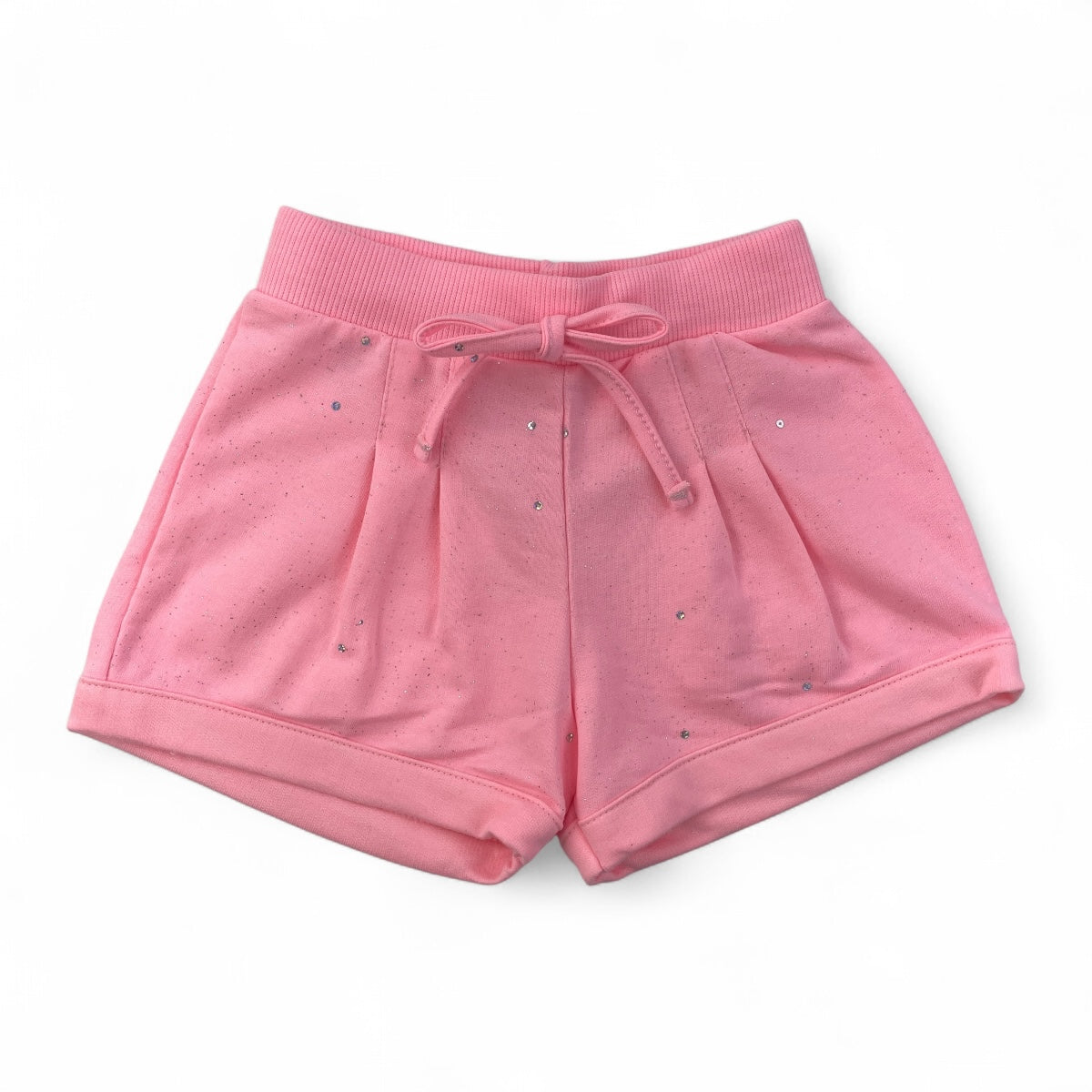Short Pulla Bulla Infantil Feminino com Brilhos para Passeios e Dia a Dia