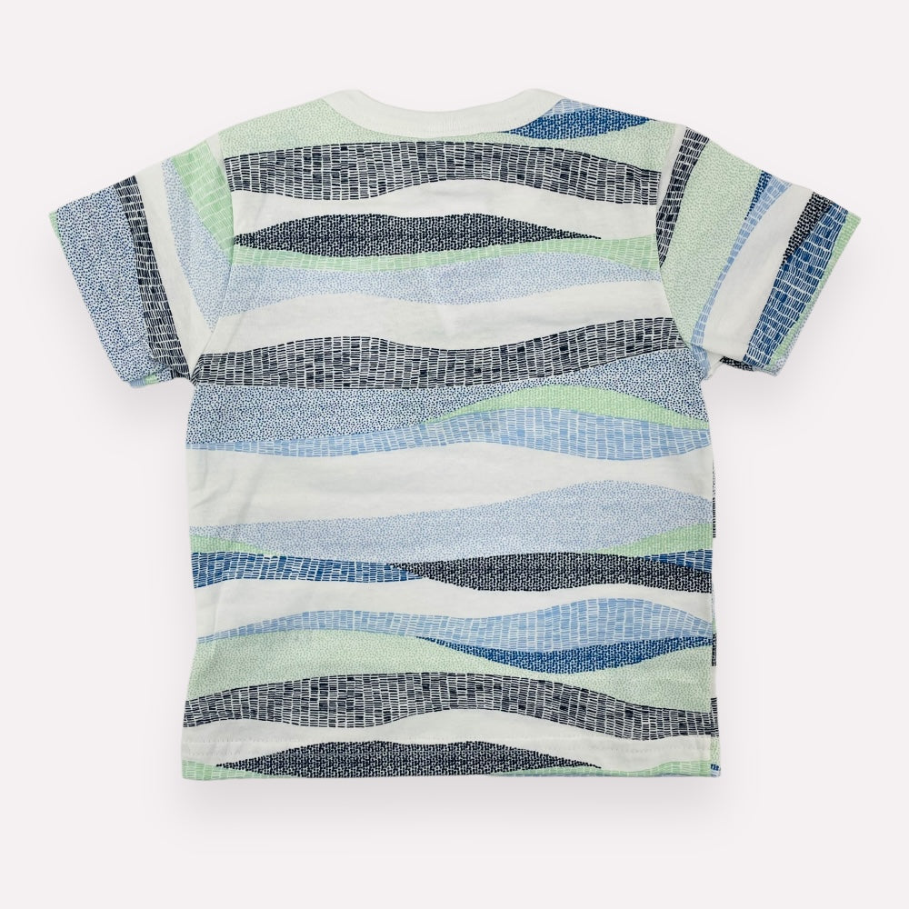 Camiseta Alakazoo Meia Manga Ondas Listras