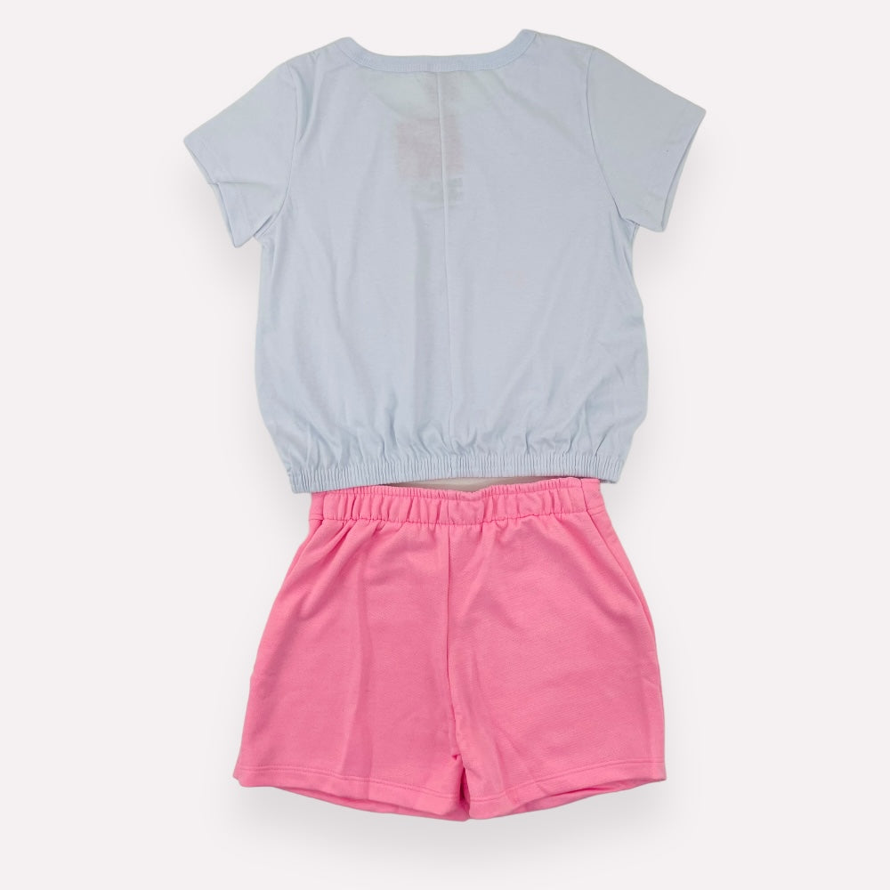 Conjunto Duduka Meia Manga Wow Coracoes