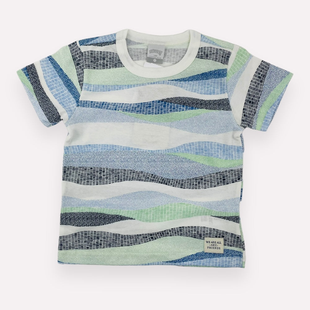 Camiseta Alakazoo Meia Manga Ondas Listras