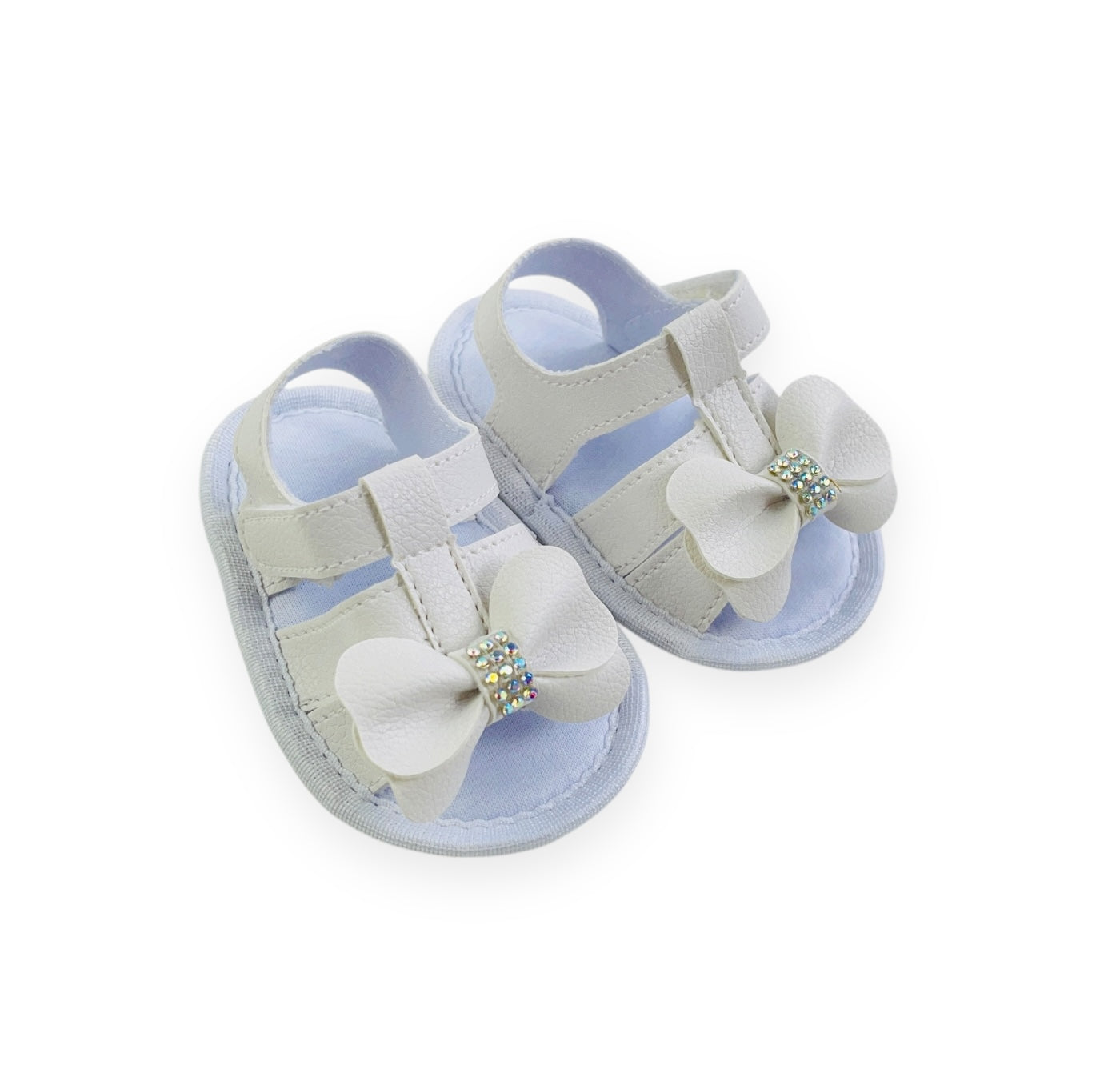 Sandália Bebê Keto Baby Laço Tiras