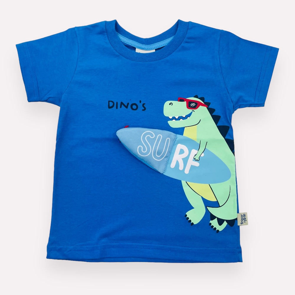 Camiseta Brincar E Arte Dinos
