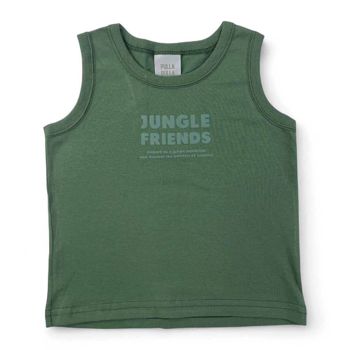 Conjunto Pulla Bulla Infantil Masculino Jungle Friends Bichinhos Selva