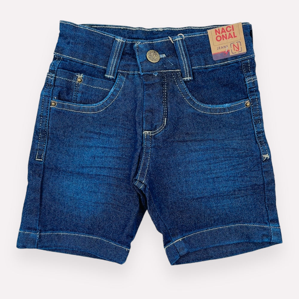 Bermuda Nacional Jeans Básica