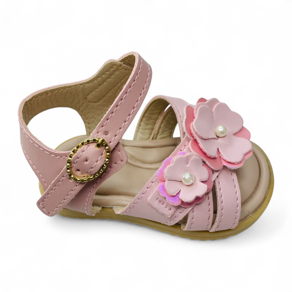 Sandália Pimpolho Infantil Menina Flora Anatômica