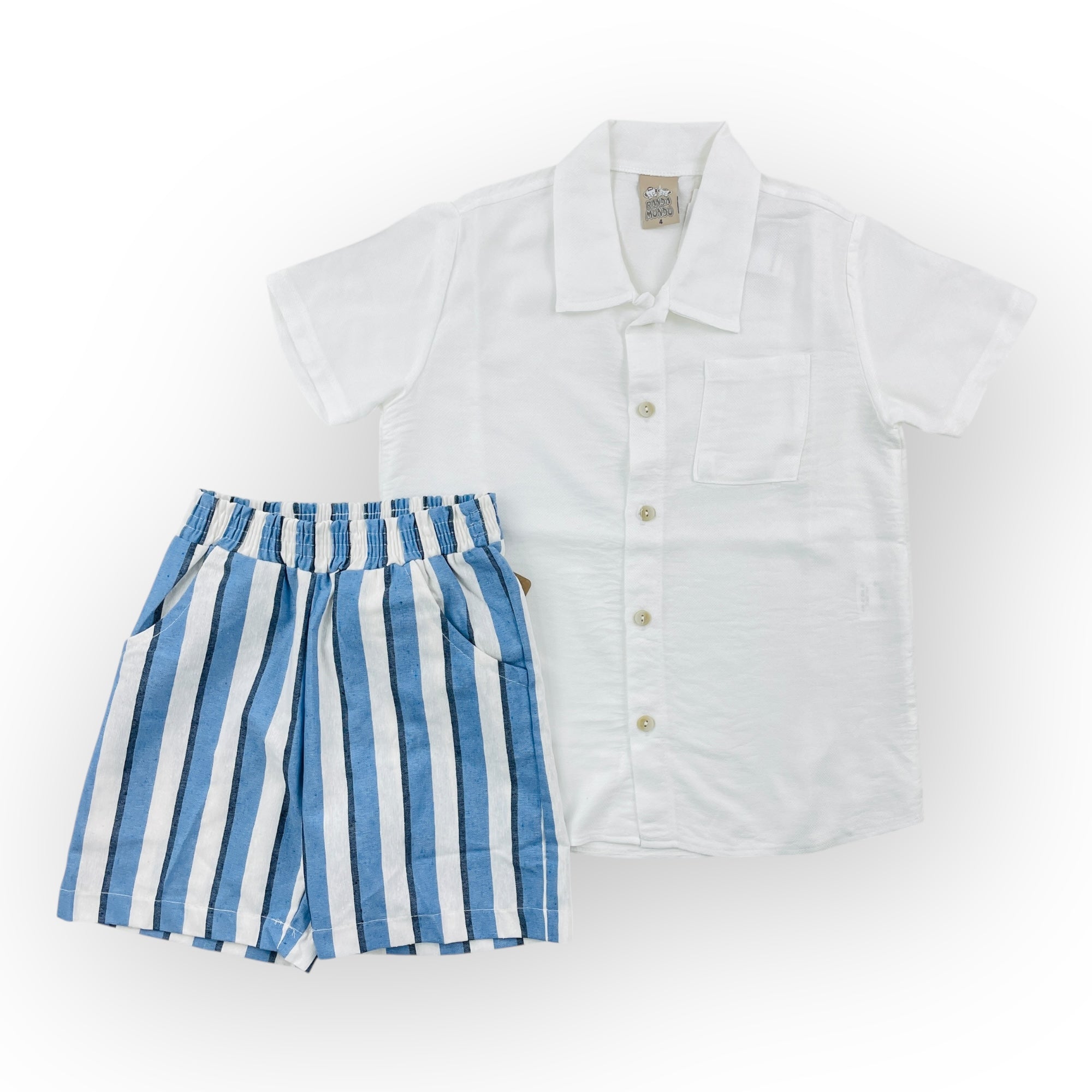 Conjunto Randa Mundu Listrado