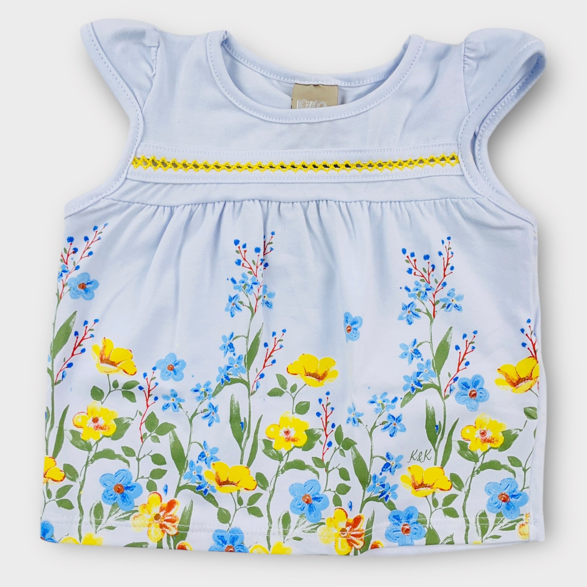 Conjunto Kiko e Kika Floral