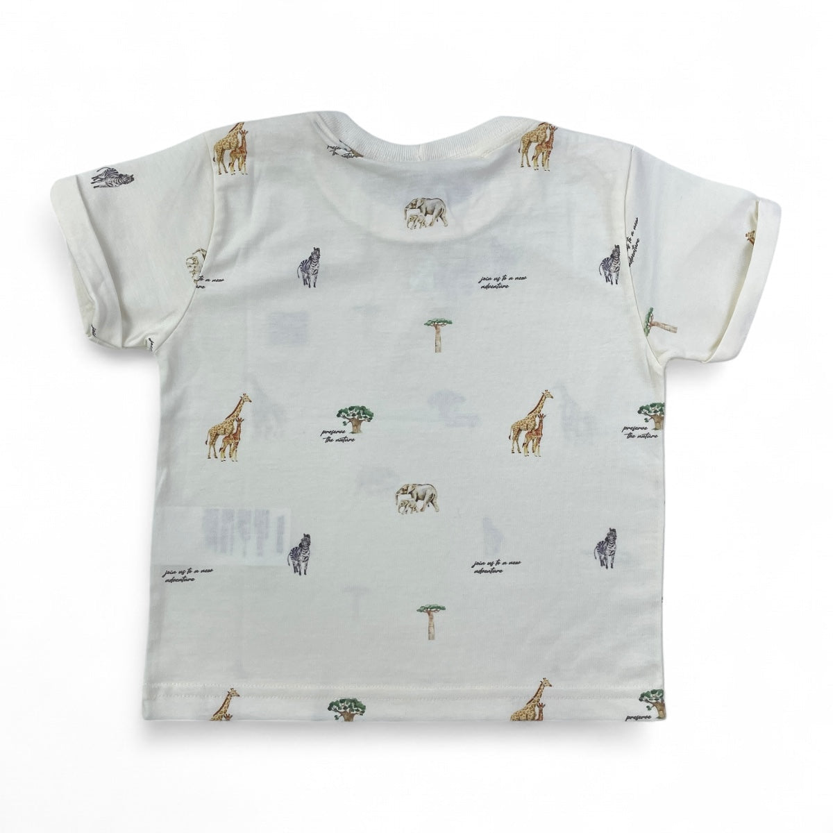 Camiseta Pulla Bulla Infantil Estampa Safari Algodão