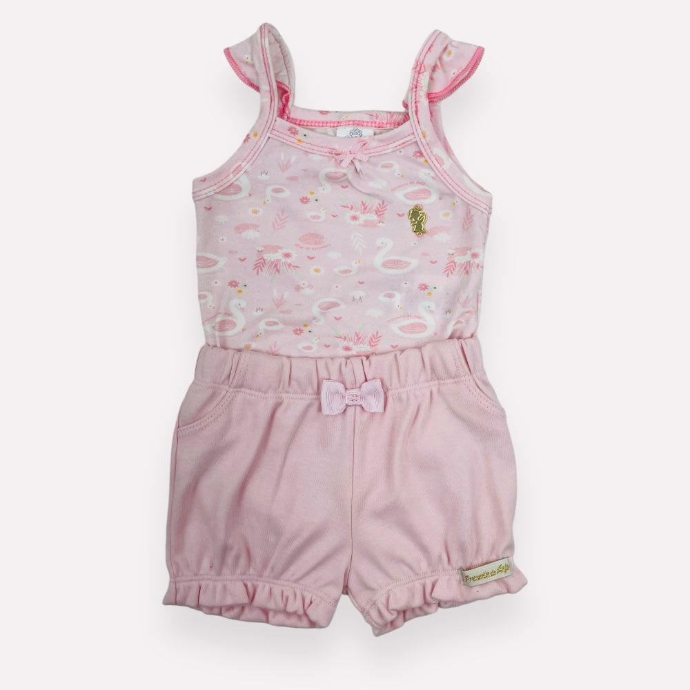 Conjunto Presente De Anjo Cisne
