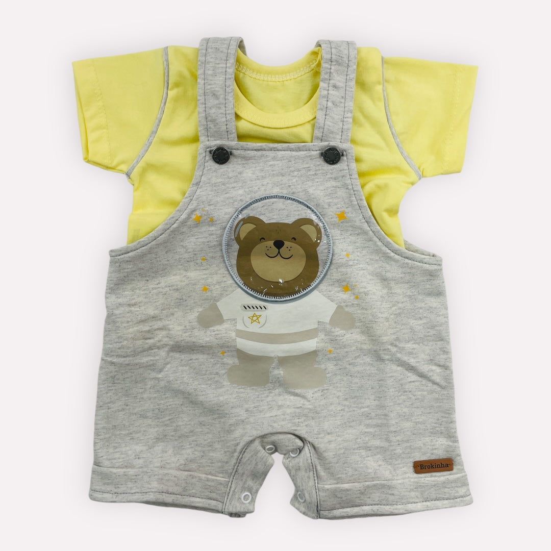 JARDINEIRA MASC BROKINHA ASTRONAUTA