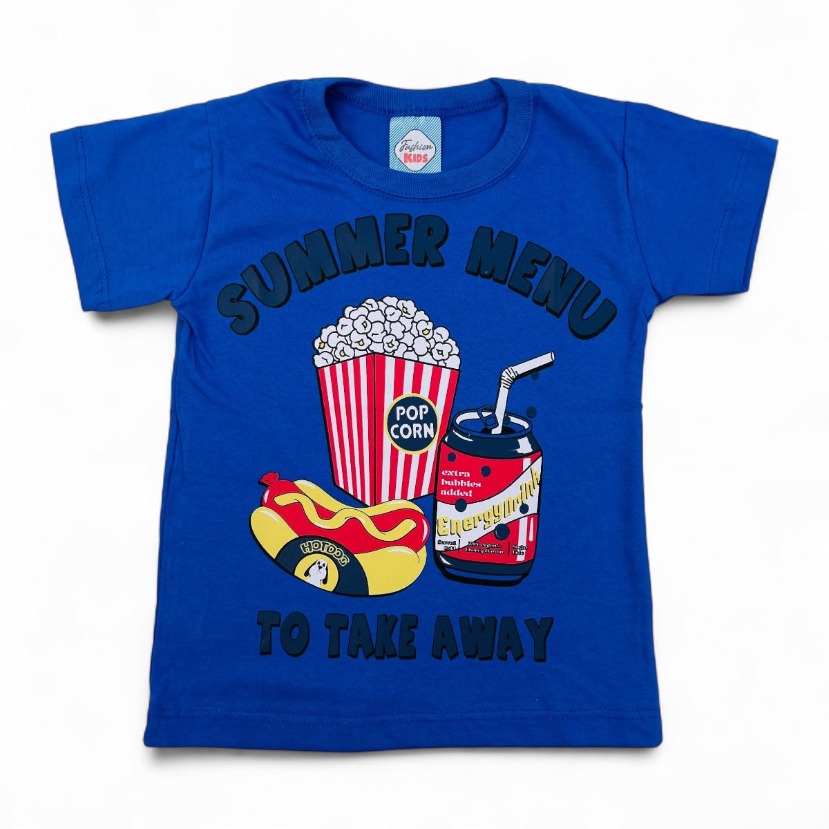 Camiseta Fashion Kids Infantil Masculina Em Malha