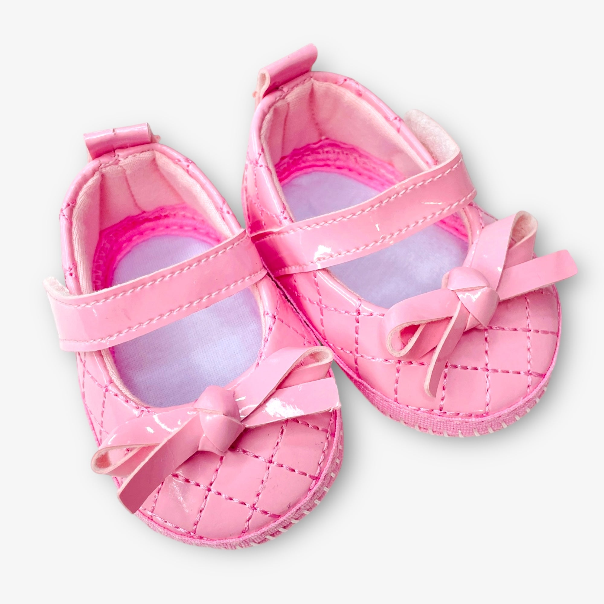 Sapatilha Bebê Keto Baby Lacinho Verniz