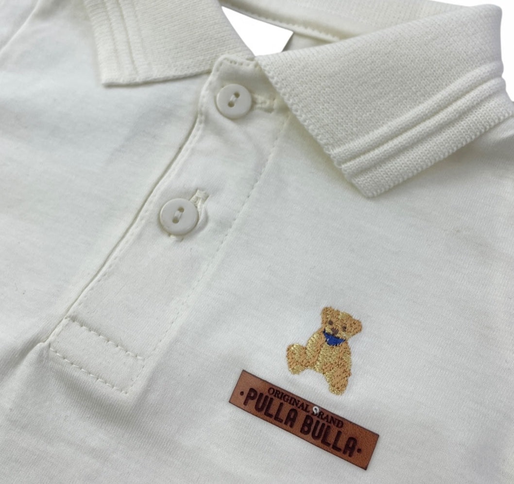 Camisa Polo Infantil Pulla Bulla Estilo Casual Bebê