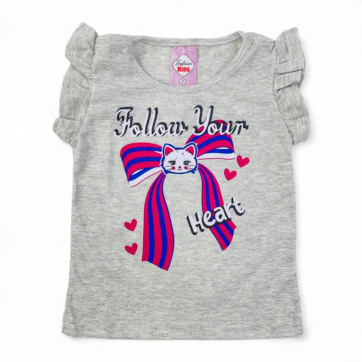 Blusa Fashion Kids Infantil Menina Em Malha