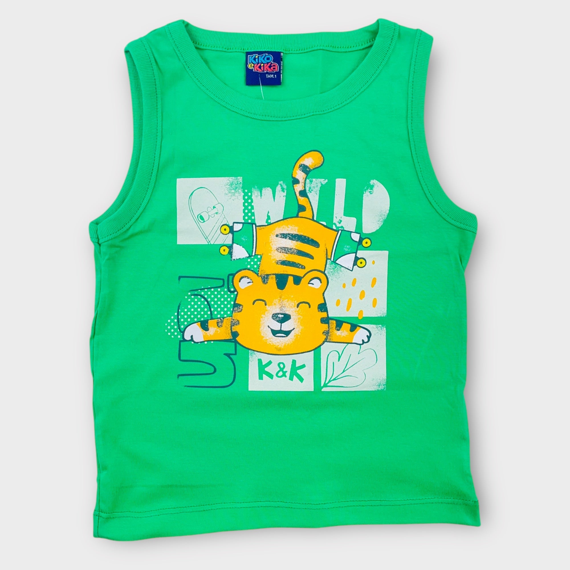 Conjunto Kiko e Kika Tigre