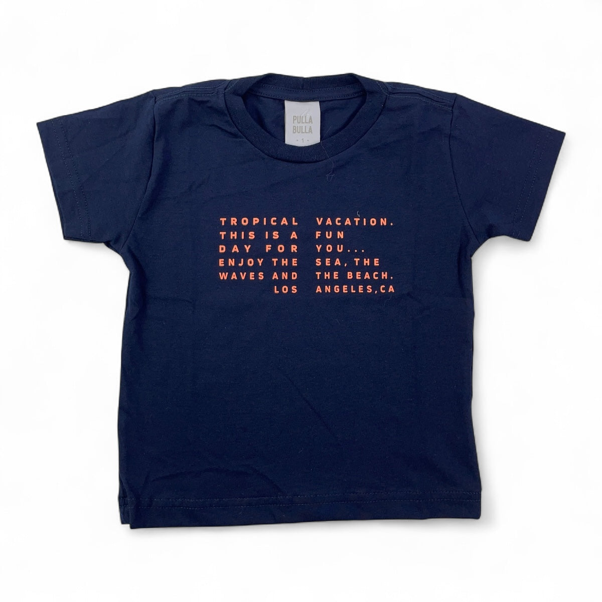 Camiseta Pulla Bulla Infantil Estampa Praia Menino