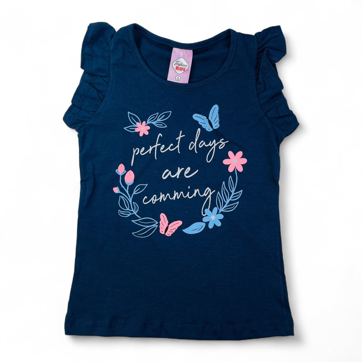 Blusa Fashion Kids Infantil Menina Em Malha