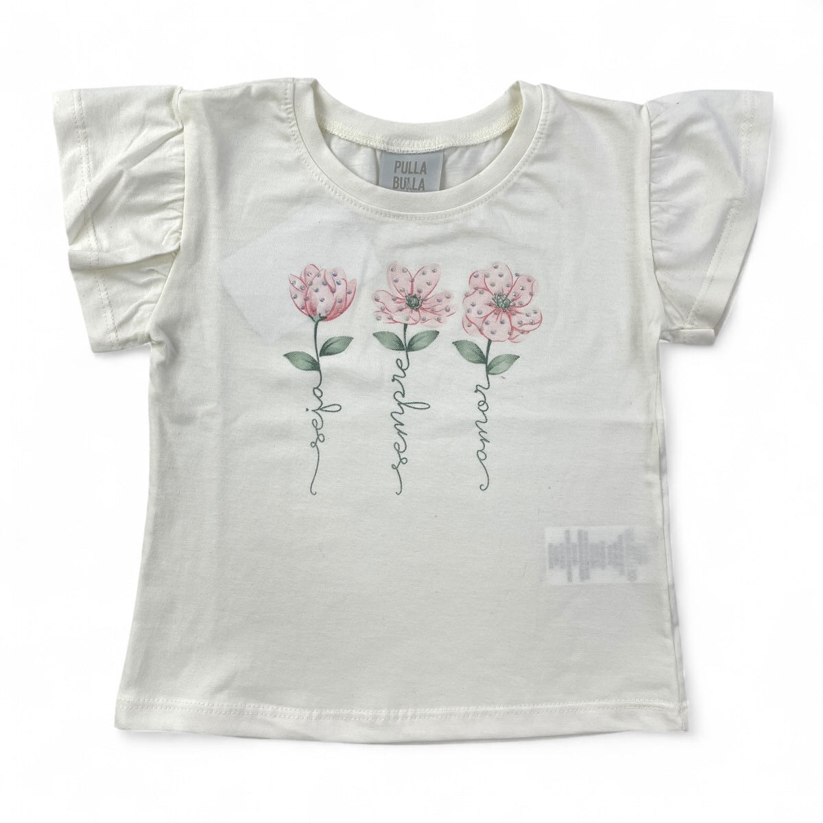 Conjunto Pulla Bulla Infantil Menina Seja Sempre Amor