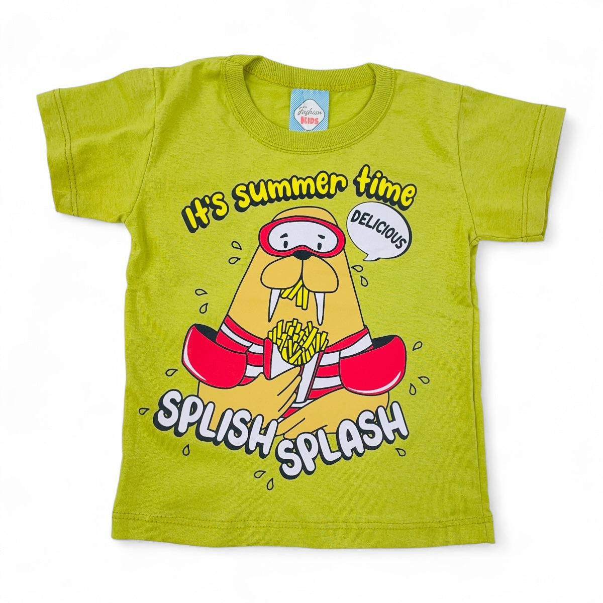 Camiseta Fashion Kids Infantil Masculina Em Malha