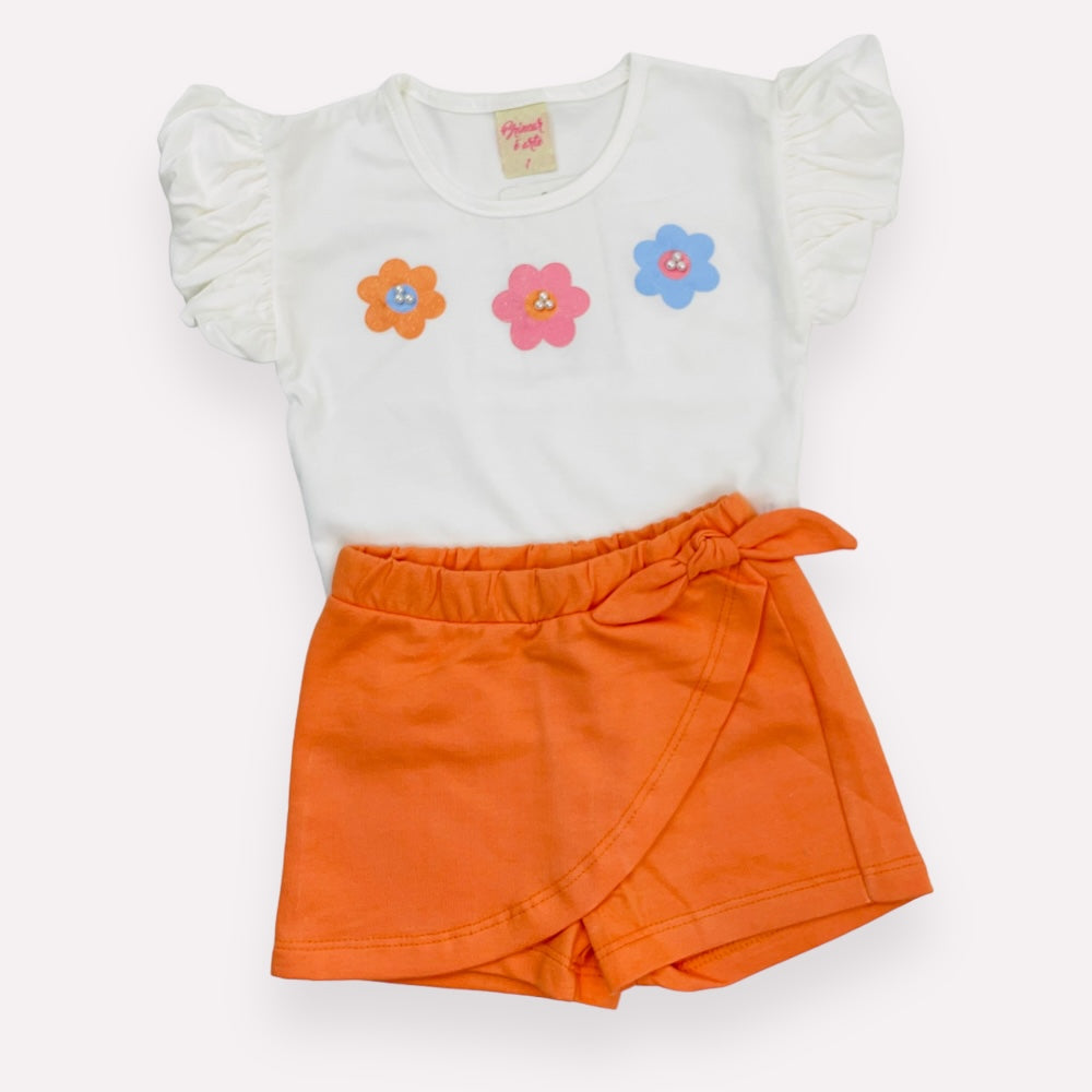 Conjunto Brincar E Arte Flores