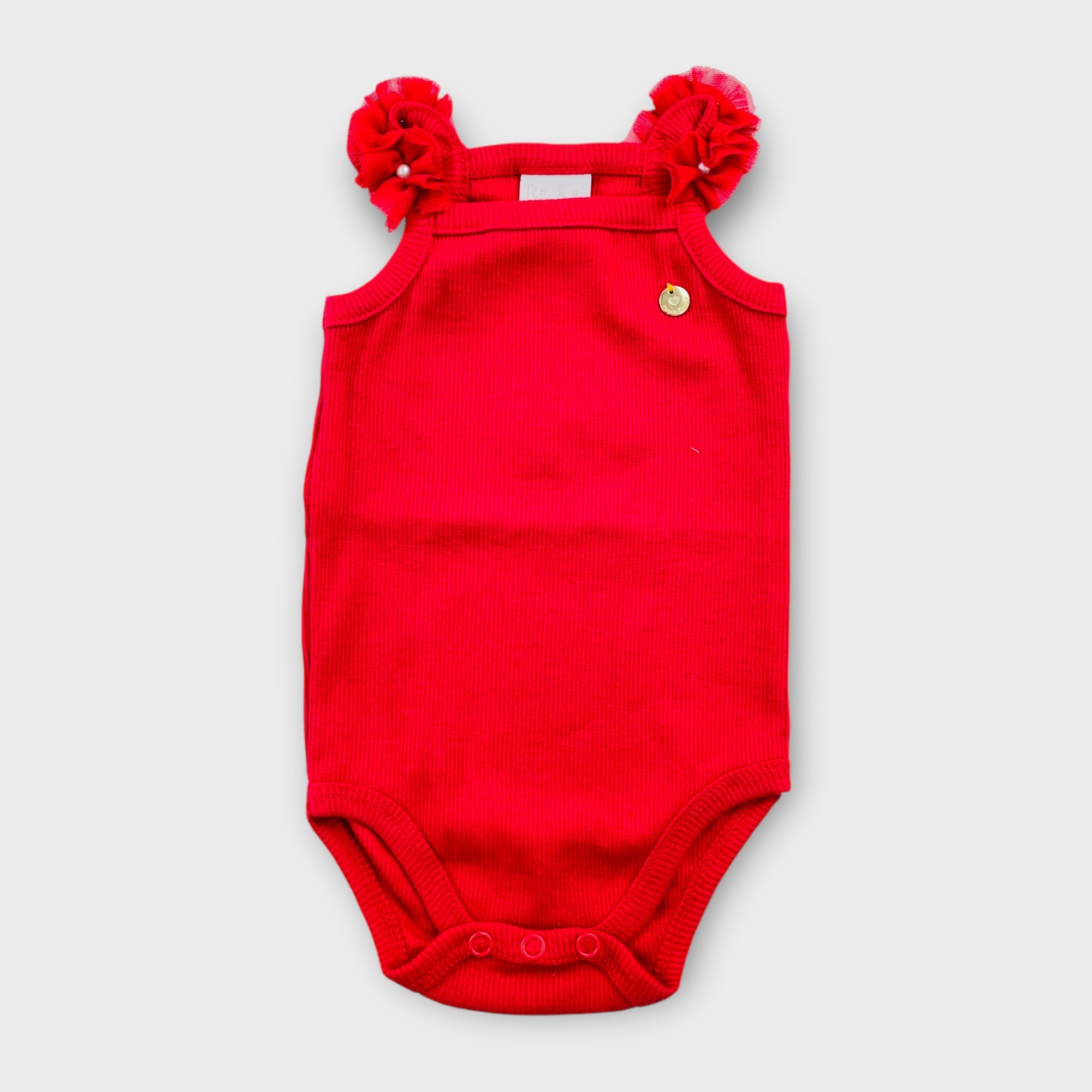 Body Bebê Pulla Bulla Canelado