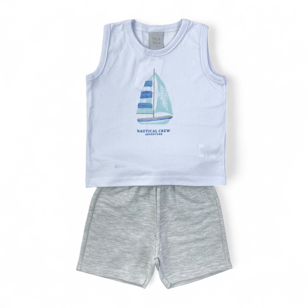 Conjunto Pulla Bulla Infantil Menino Nautical Crew