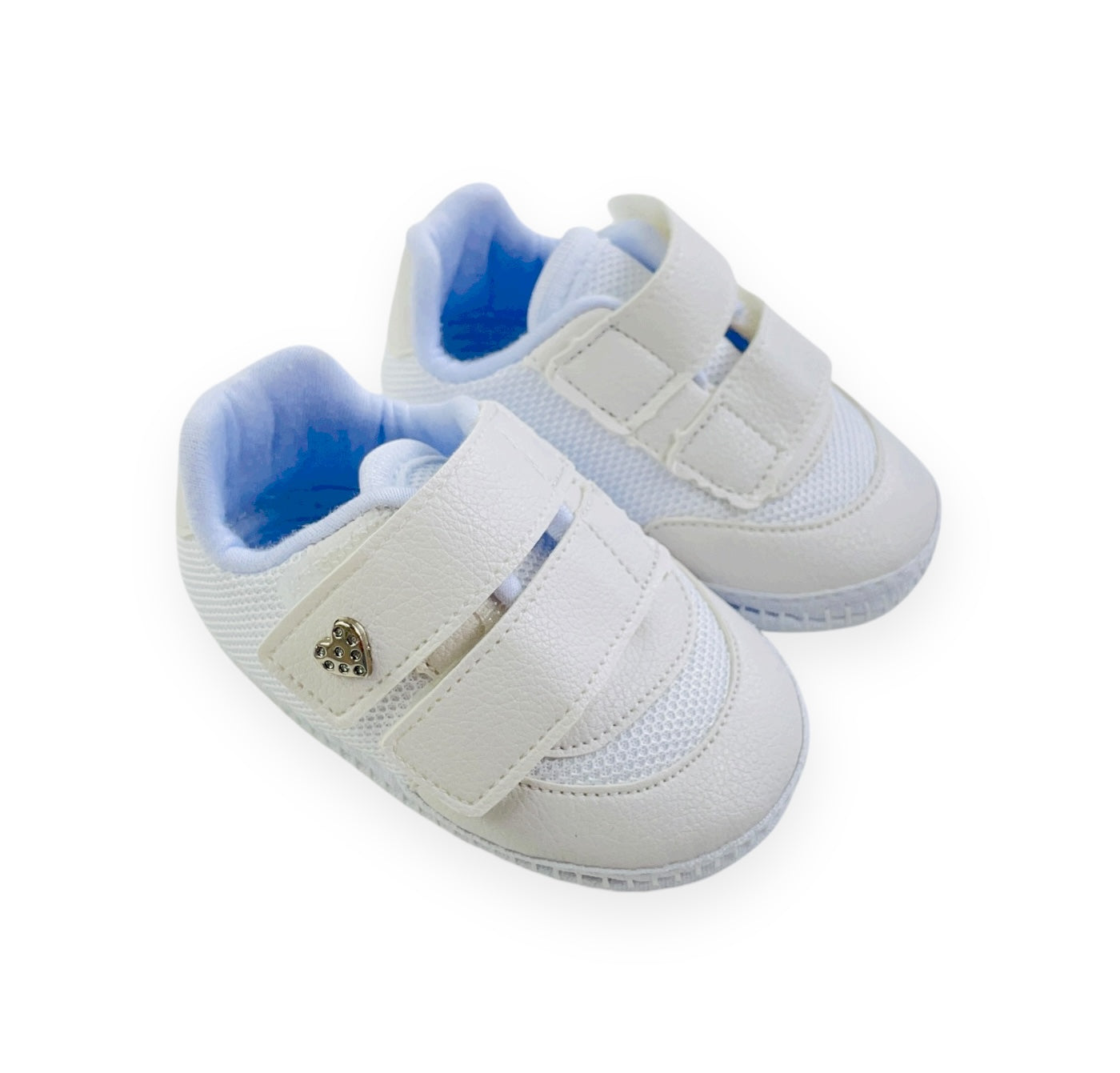 Tênis Bebê Fem Keto Baby Velcro Dublo