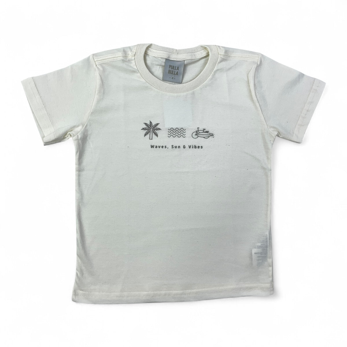 Camiseta Pulla Bulla Infantil Wave Sun E Vibes