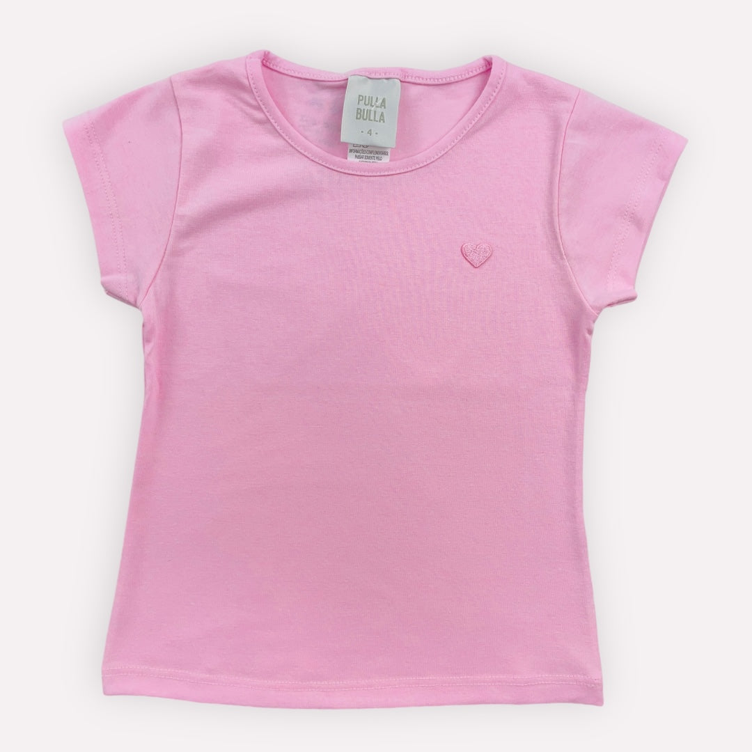 Blusa M/c Pulla Bulla Coração