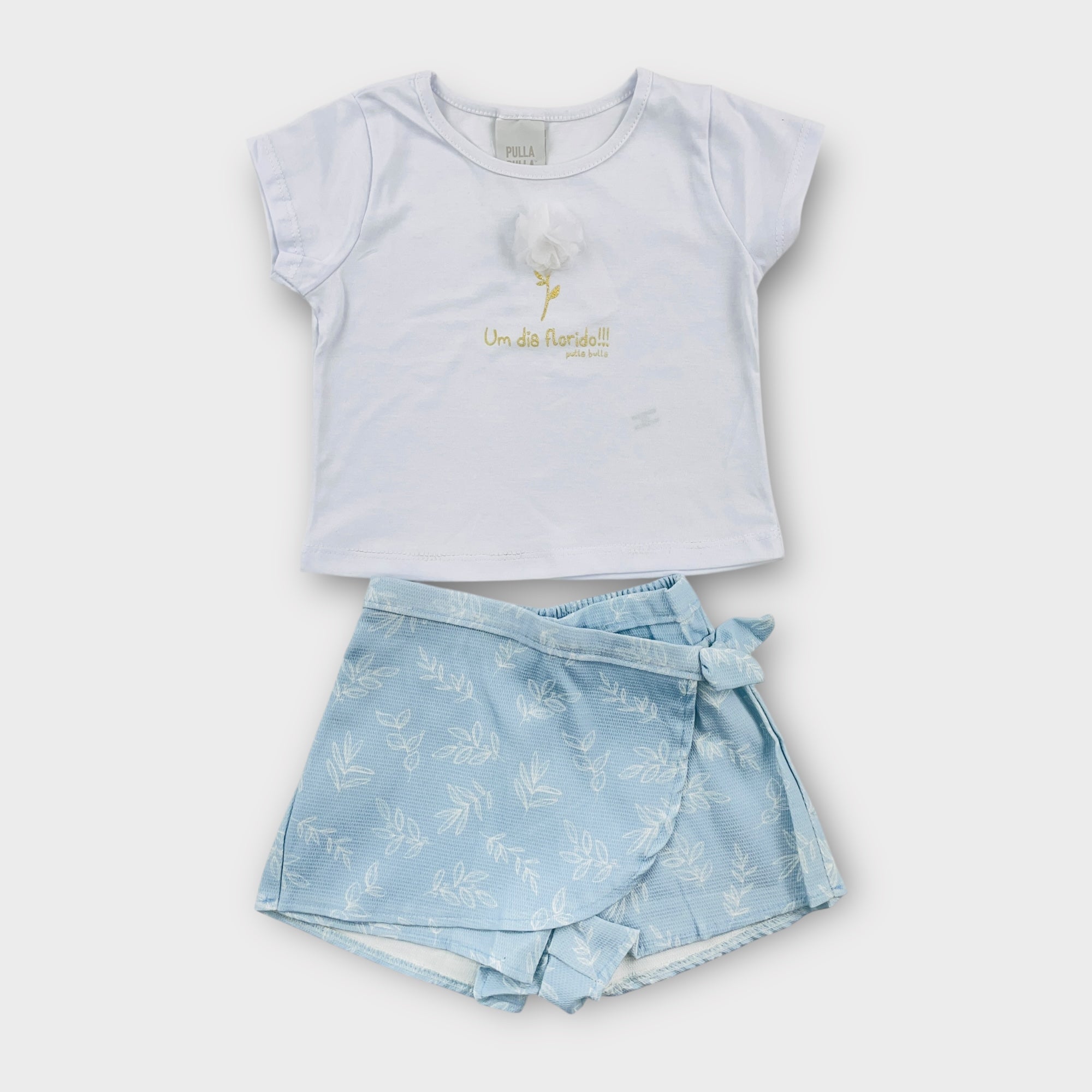 Conjunto Pulla Bulla Florido
