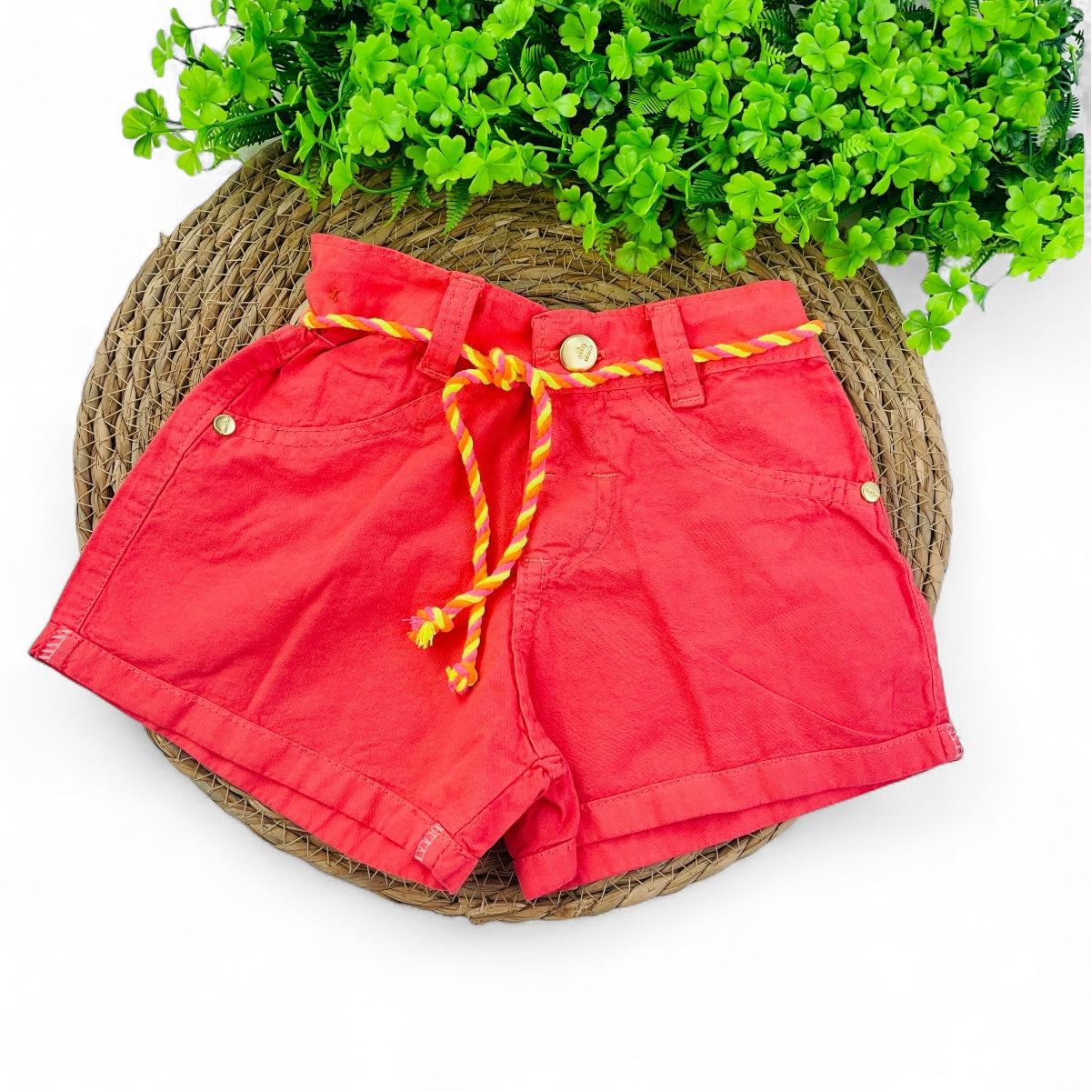 Short Sarja Bebela Kids Colorido