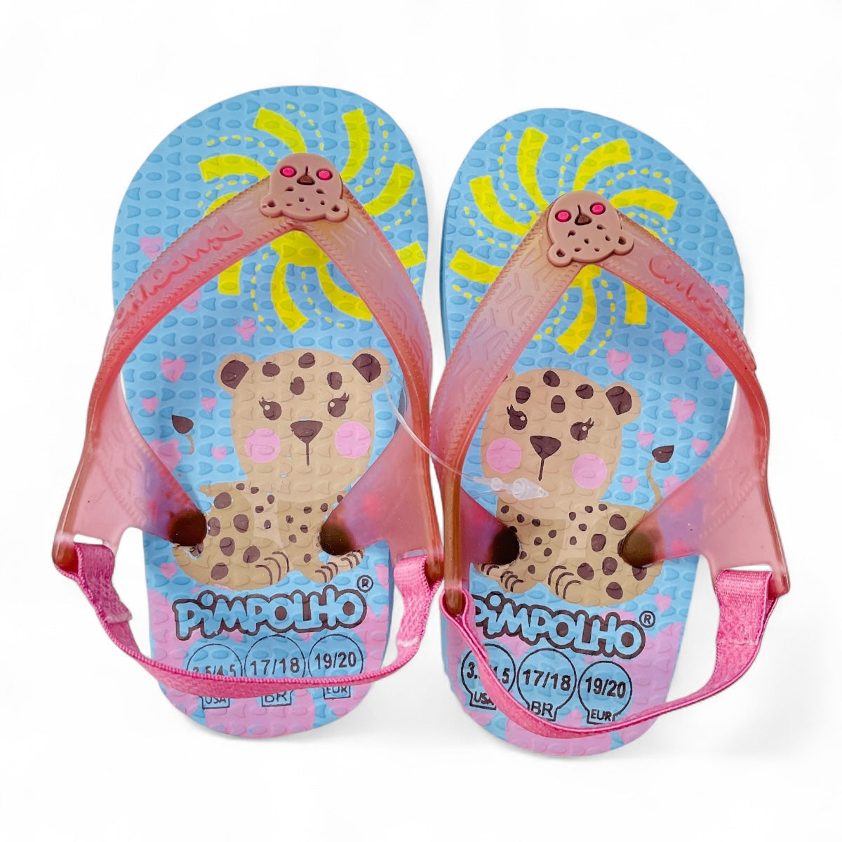 Sandália Pimpolho Baby Menina Praiana Onça