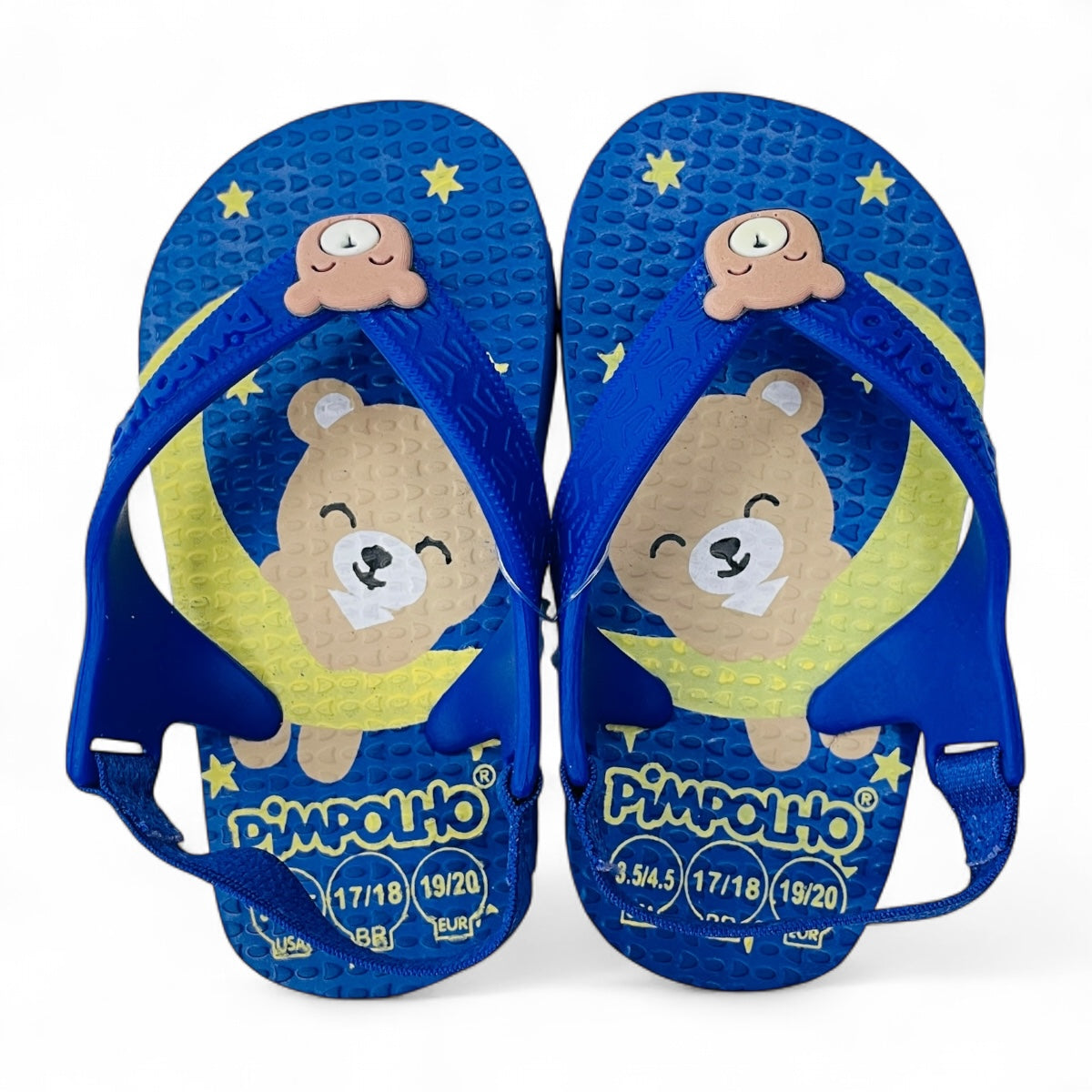Sandália Pimpolho Baby Menino Praiana Urso Lua